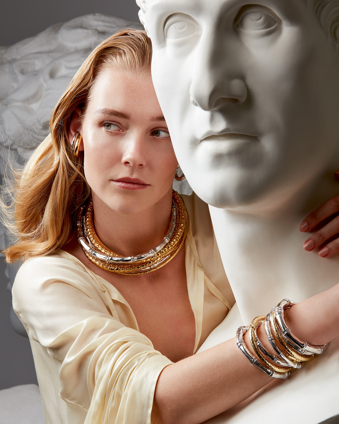 Vanity Fair — High Jewelry & Classical Sculpture
